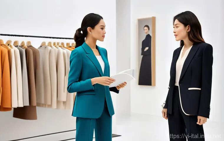 이탈리아어를 활용한 직업과 진로 - **Prompt:** A vibrant and sunny scene in Florence, Italy. A cheerful and articulate Vietnamese femal...