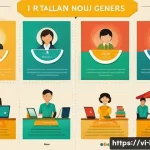 Home 20 이탈리아어 명사 성별 구분 - A detailed educational infographic illustrating the concept of Italian noun genders for Vietnamese l...
